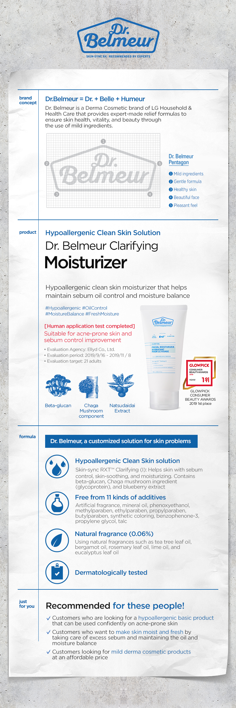 Dr.Belmeur Daily Repair Facial Moisturizer