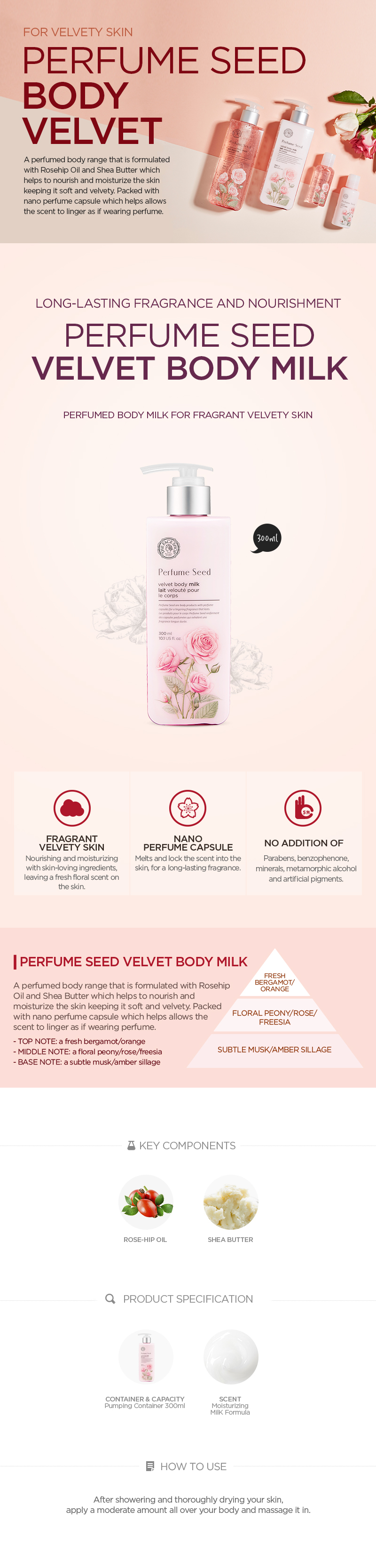 Perfume Seed Velvet Body Milk