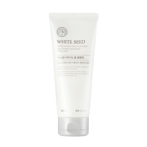 White Seed Exfoliating Cleansing Foam