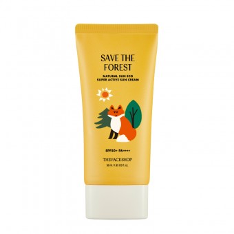Save The Forest Natural Sun Eco Super Active Sun Cream