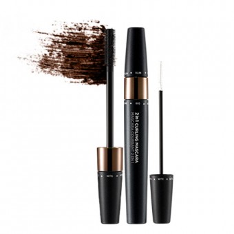 2-In-1 Curling Mascara 02 Brown