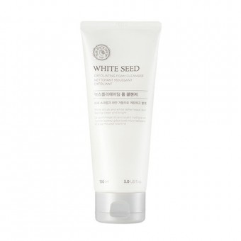 White Seed Exfoliating Cleansing Foam