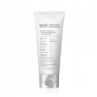 belif The White Decoction - Ultimate Brightening Cleansing Foam