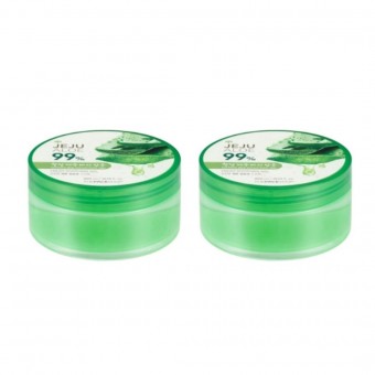 Jeju Aloe Fresh Soothing Gel twin pack